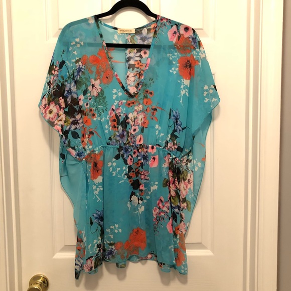 Arden B Tops - Arden B Woven Tunic Top